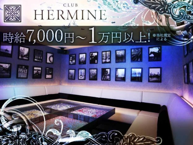 横浜キャバクラ「CLUB HERMINE　新横浜(エルミネ)」の高収入求人
